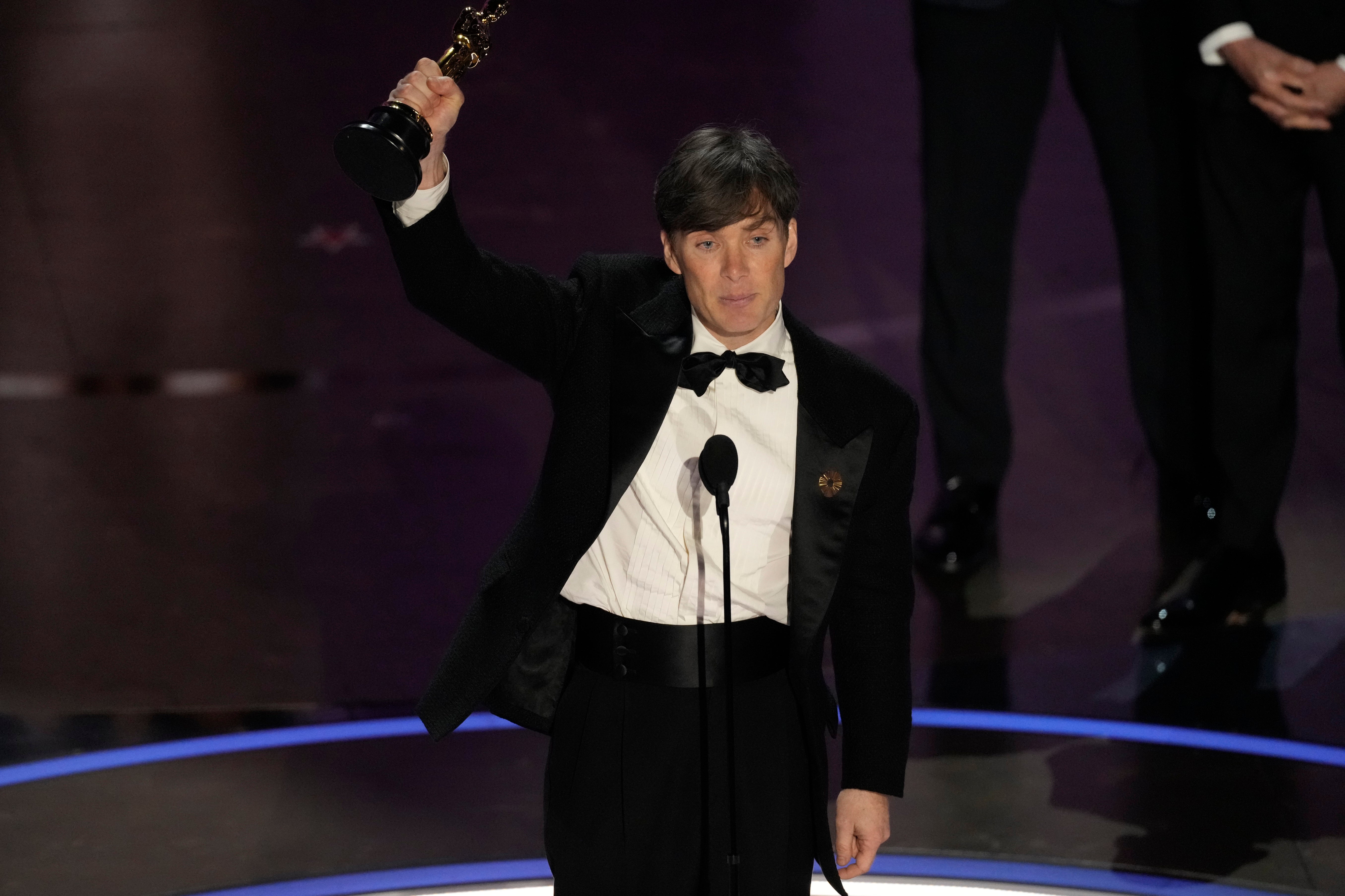 Cillian Murphy wins an Oscar for ‘Oppenheimer’
