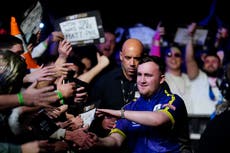 Luke Littler hits a nine-darter in first European title victory