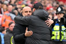 An era ends for Jurgen Klopp and Pep Guardiola — but now they enter something new in the title race