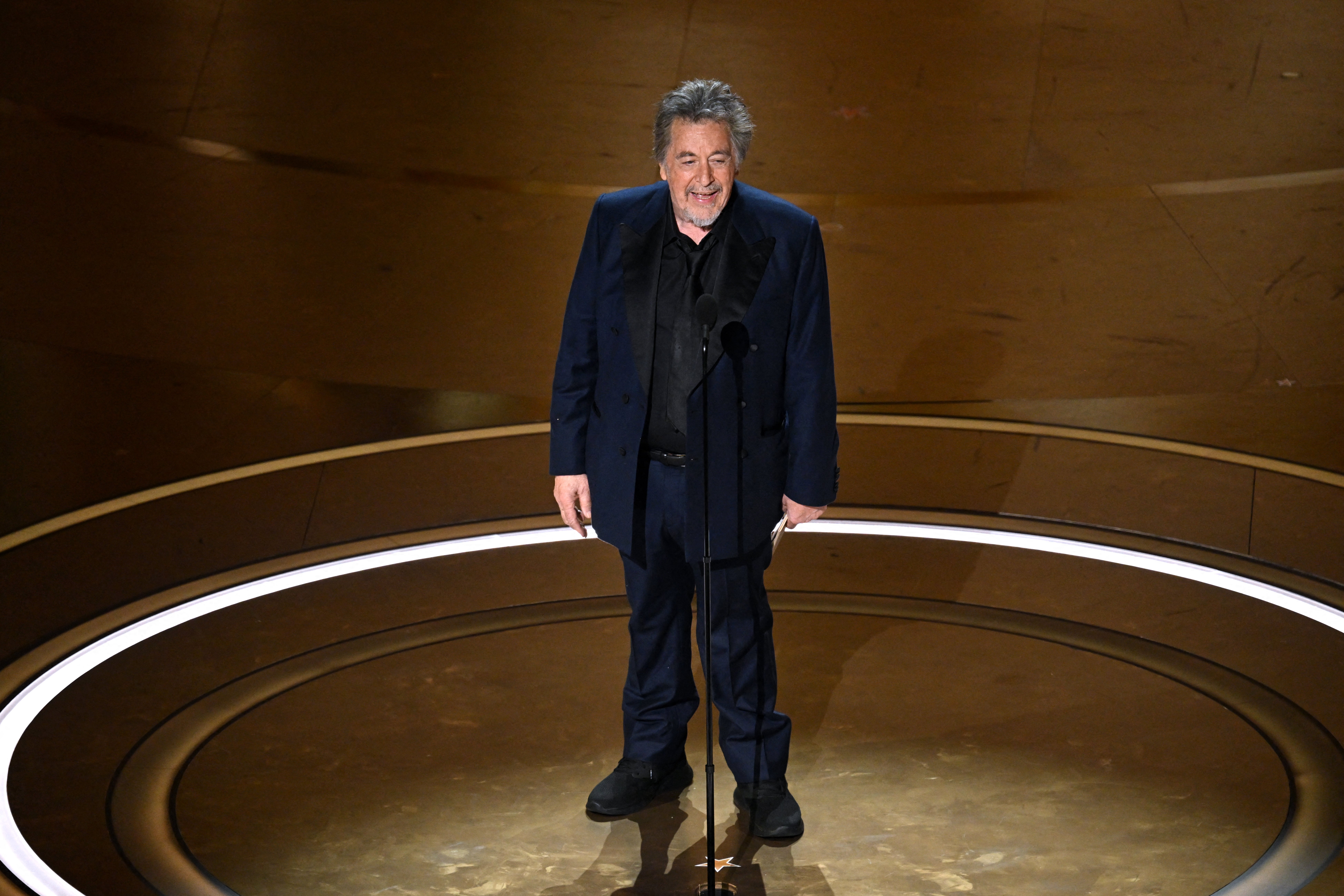 Al Pacino was actually the person to announce Best Picture, despite what Mr Trump thinks