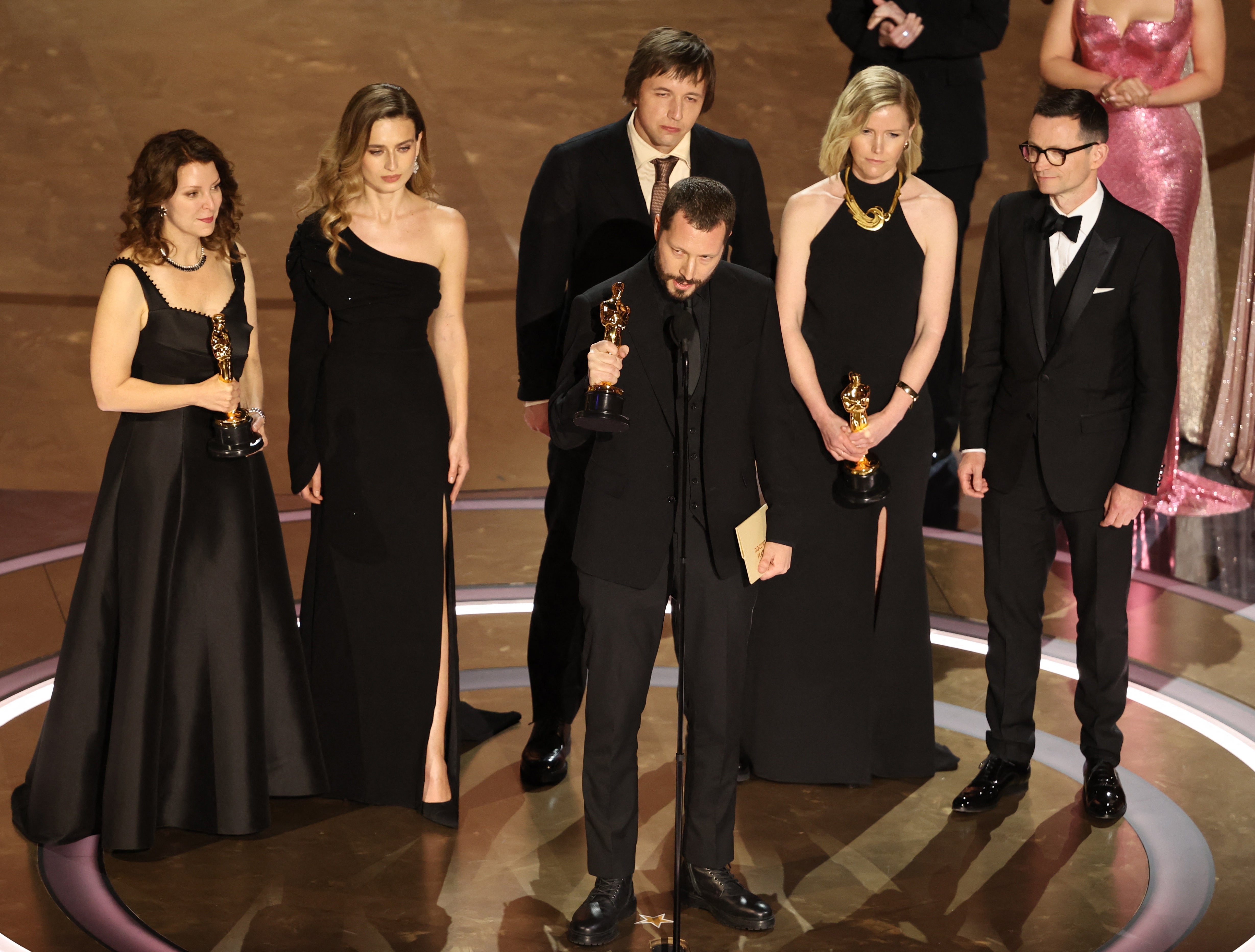 Director Mstyslav Chernov gave a powerful speech during his acceptance at the Oscars