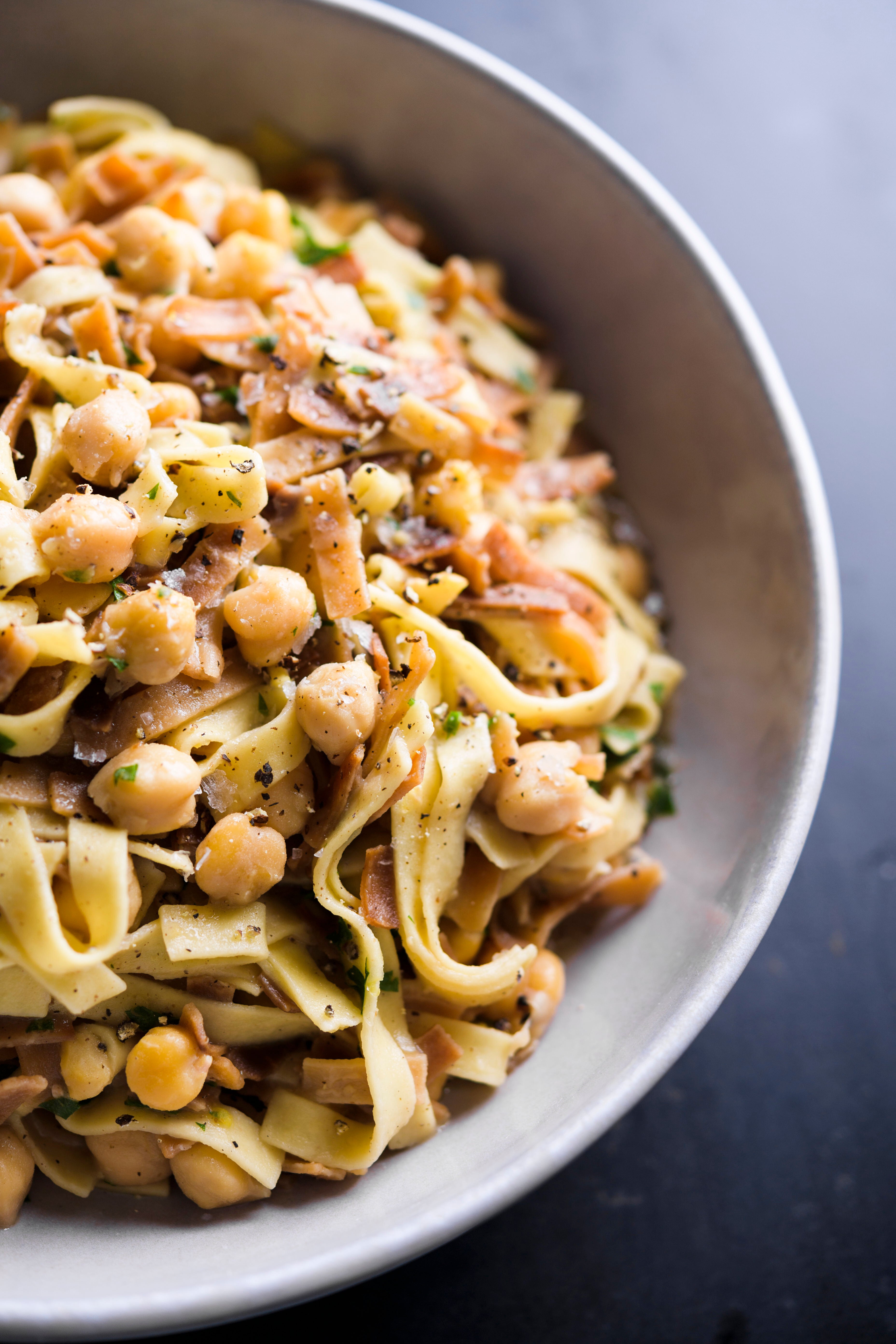 Food-Recipe-MilkStreet-Crispy Chickpea Pasta