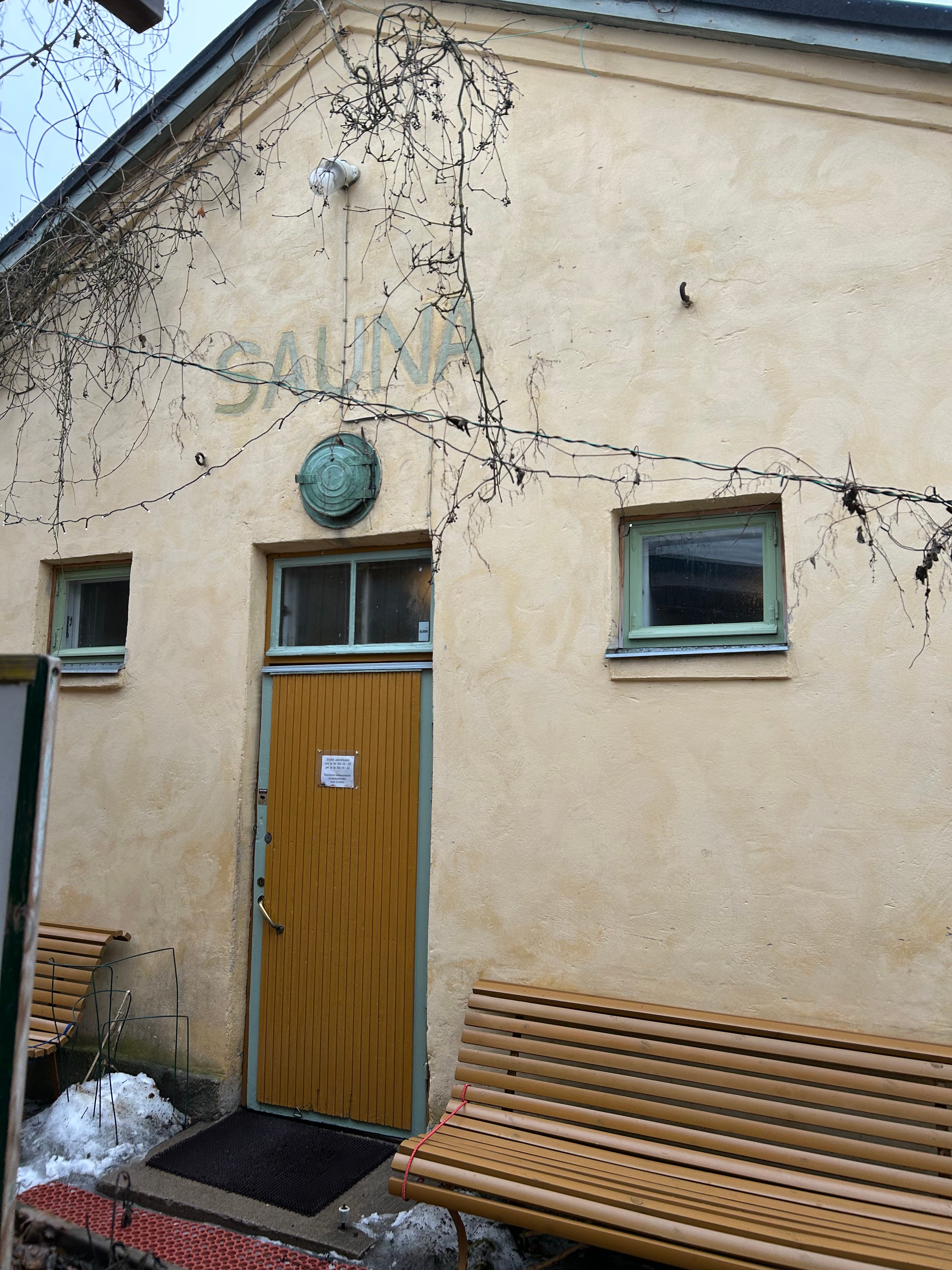 Rajaportti is the oldest public sauna in Finland