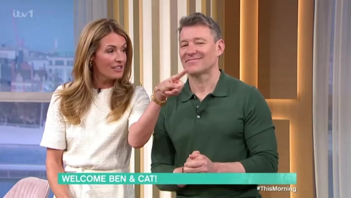 Cat Deeley and Ben Shephard make This Morning debut