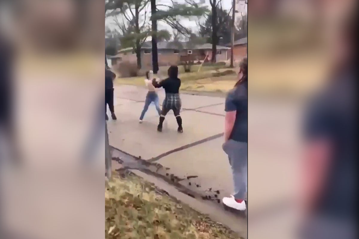 Teenage girl in critical condition after street fight near Missouri school  | The Independent