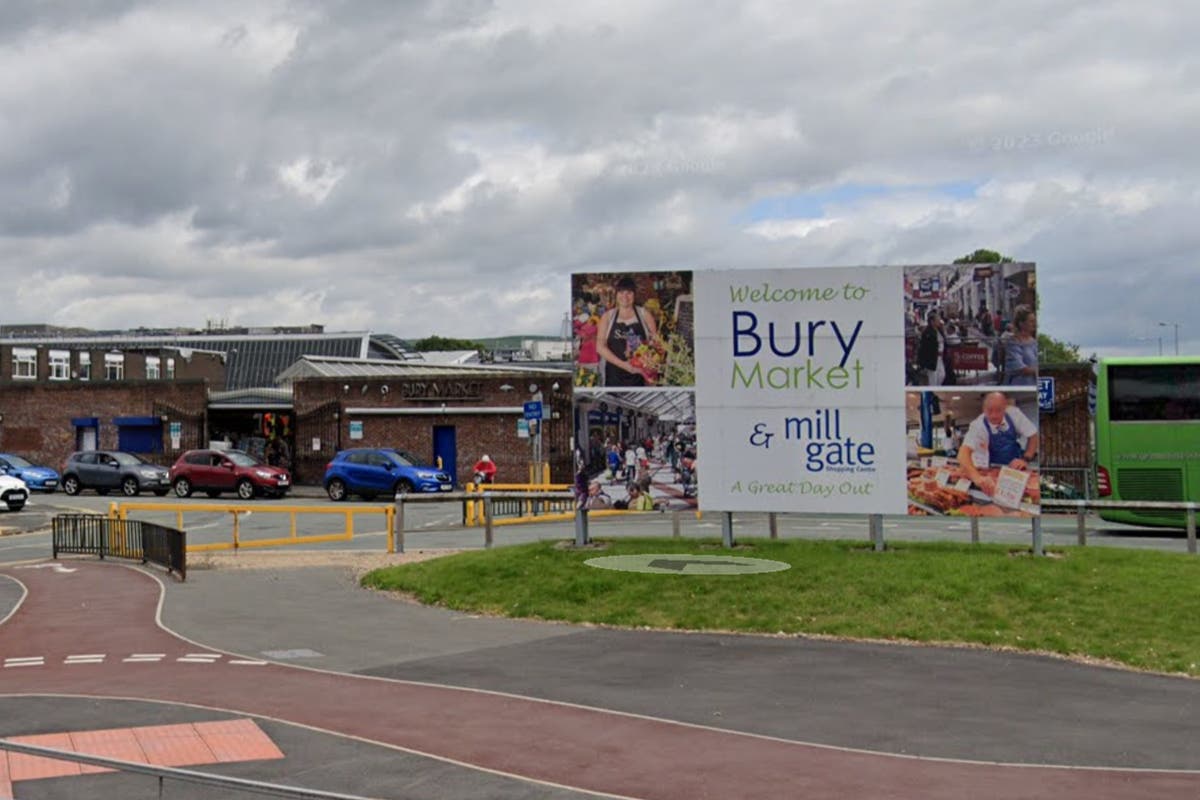 Town centre shut off after suspected triple stabbing in Bury