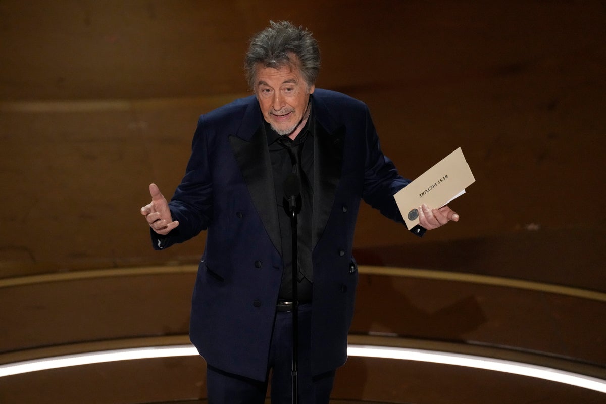 Al Pacino says Oscars producers asked him to omit reading best picture nominees