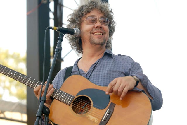 <p>Karl Wallinger of World Party performing in Tennessee in 2006</p>