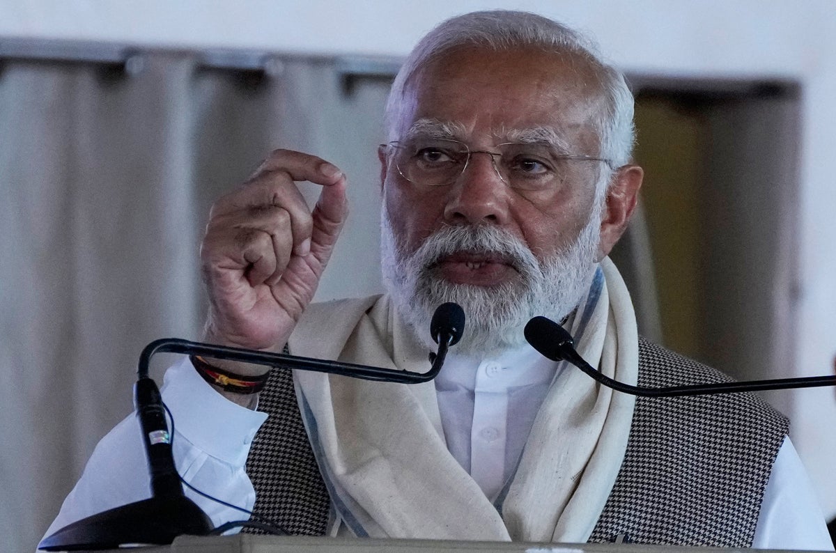Modi ‘freezing democracy’ by crippling opposition finances, says India’s Gandhi