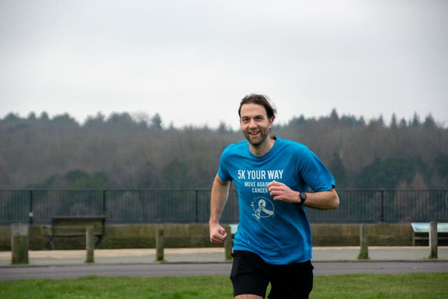 Dr Yani Berdeni, a lecturer who survived stage 4 cancer thanks to a stem cell transplant, is running the London Marathon to help others in need (University of Bristol/PA)