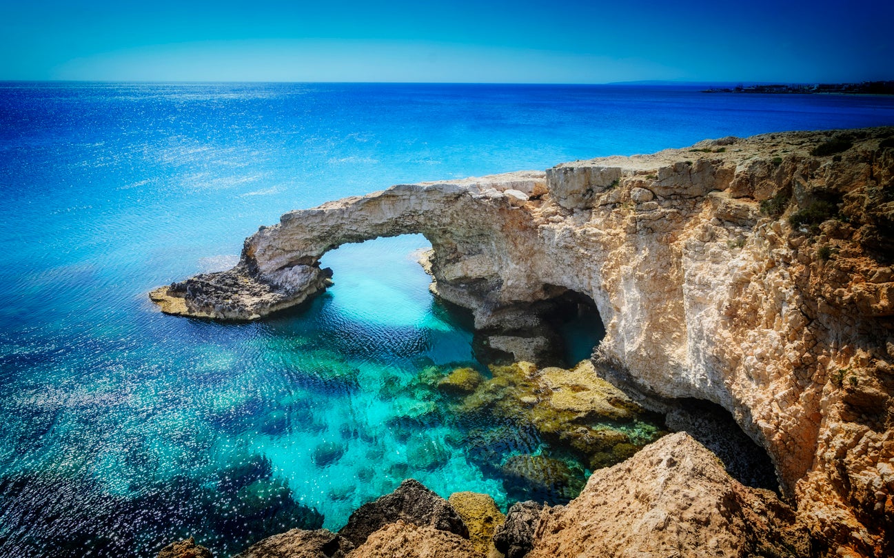 Ayia Napa’s Bridge of Love is one of Cyprus’s most beautiful natural attractions