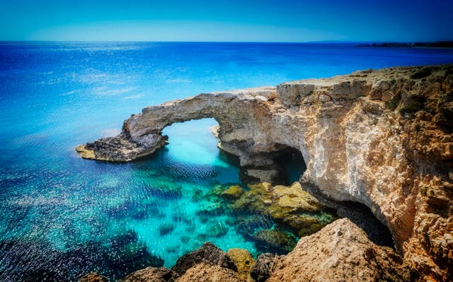 <p>Ayia Napa’s Bridge of Love is one of Cyprus’s most beautiful natural attractions </p>