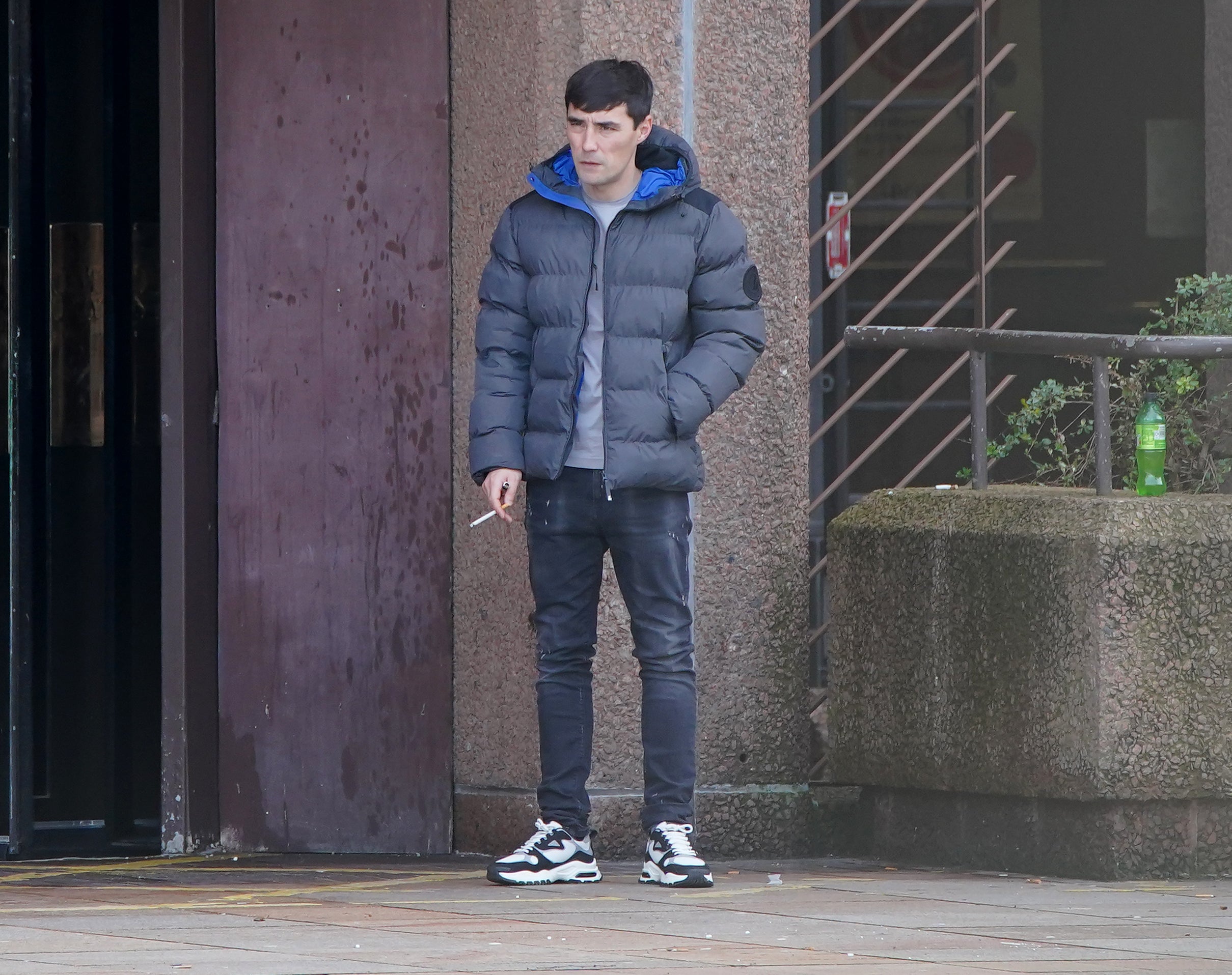 Joseph Nee outside Liverpool Crown Court where he was fined £60 for possessing cannabis