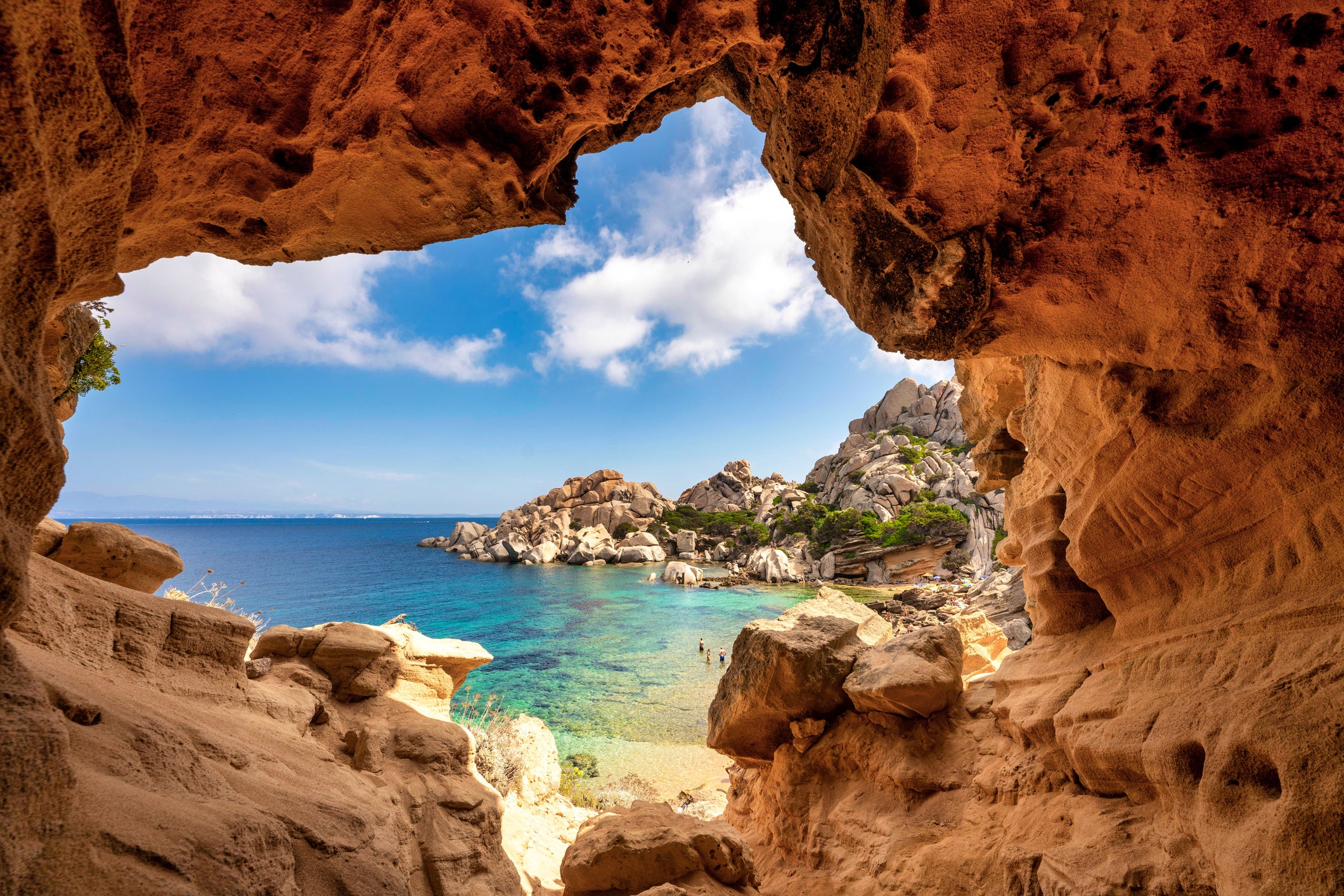 Cala Spinosa is one of the prettiest beaches in the Gallura region, northern Sardinia