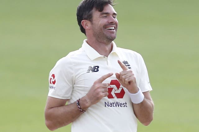 James Anderson made history with his 700th wicket in Tests (Alastair Grant/PA)