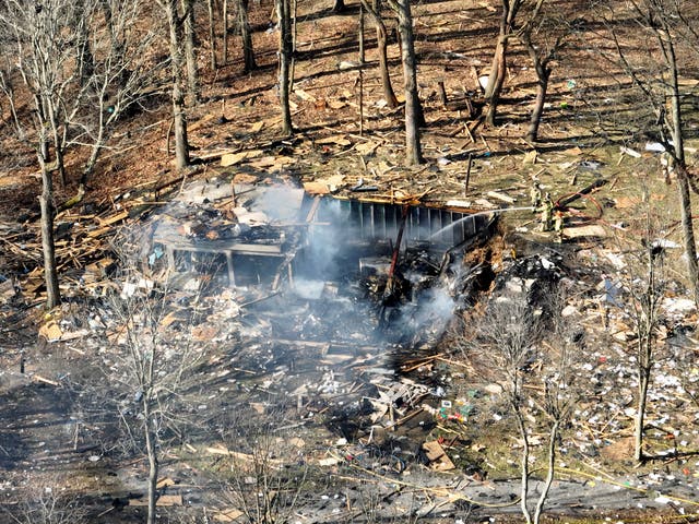 House Explosion-Pennsylvania