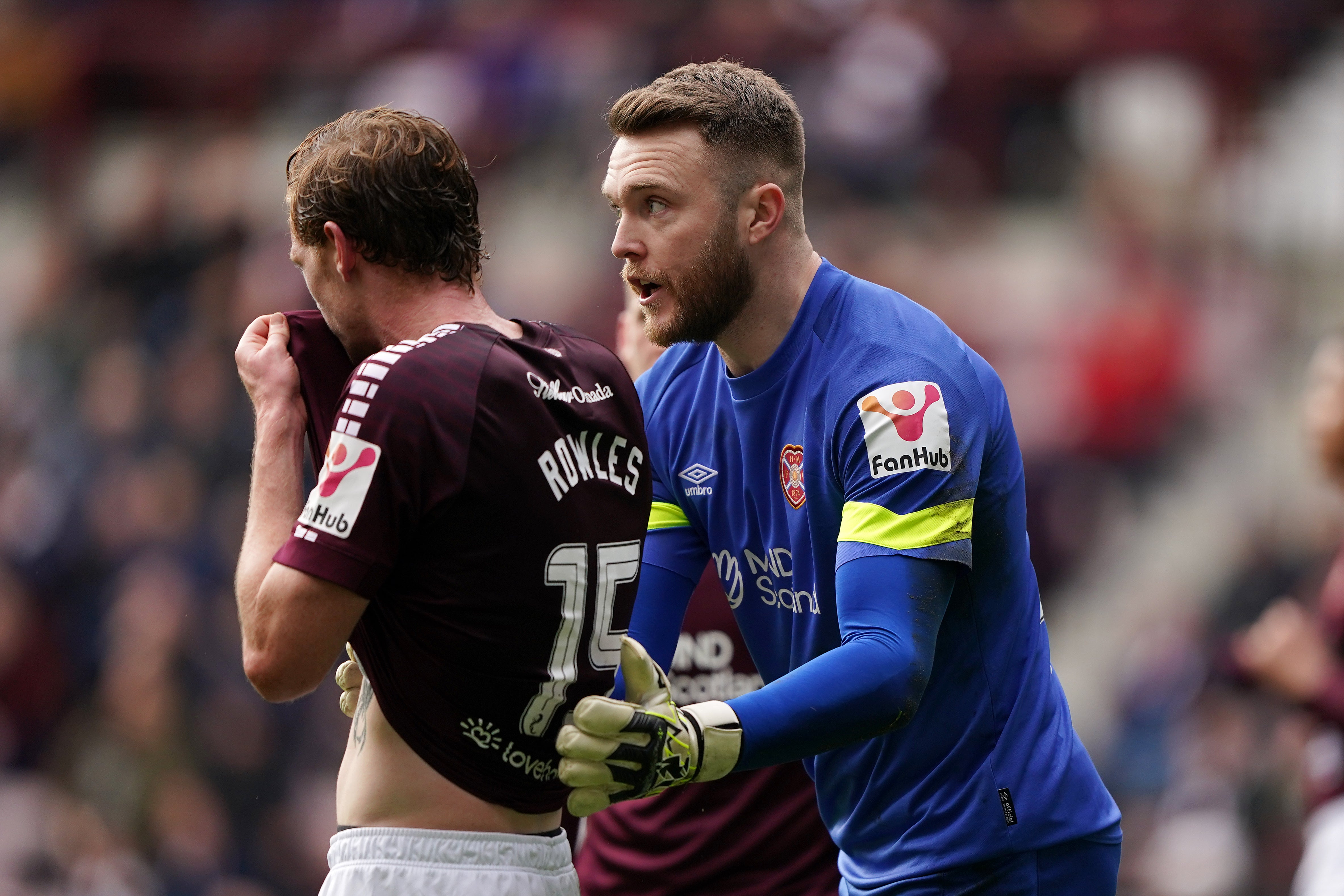 Zander Clark is keeping Craig Gordon out of the Hearts side