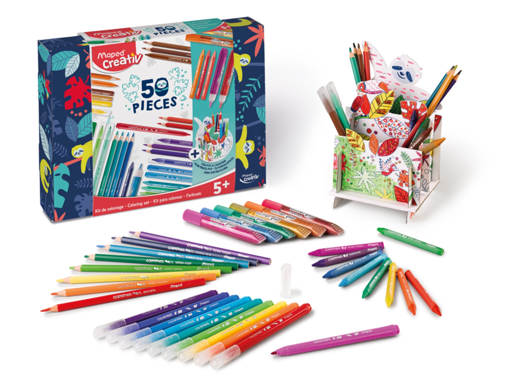 Maped Creativ Color’Peps 50 piece colouring set