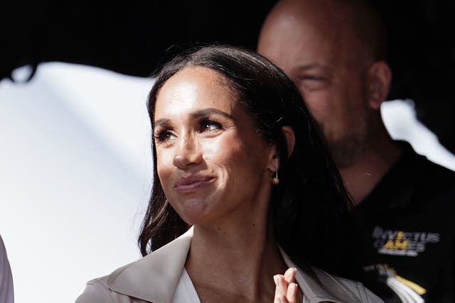 <p>Meghan Markle successfully had her half-sister’s defamation case thrown out of court (Jordan Pettitt/PA)</p>