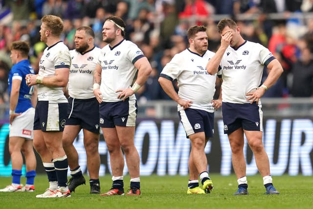 Scotland have held a post-mortem into their Italy defeat (Adam Davy/PA)