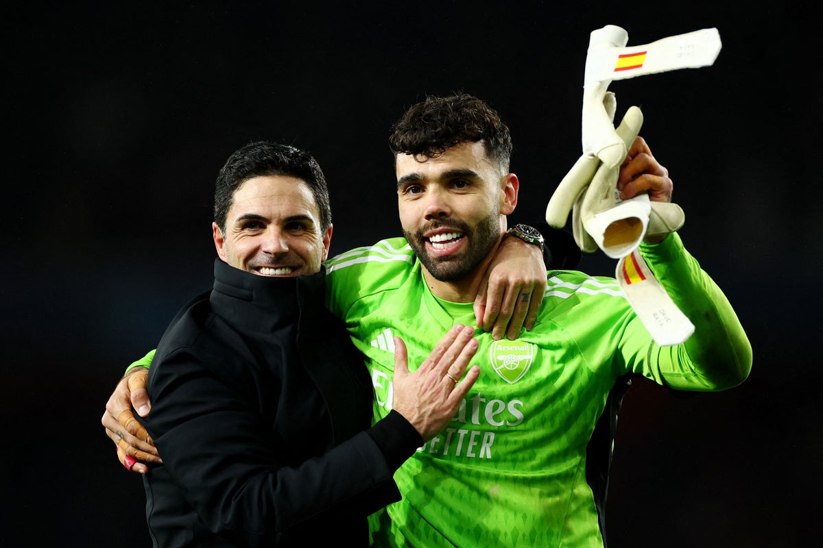 David Raya pulls out the stops to end Arsenal’s long wait for a ...