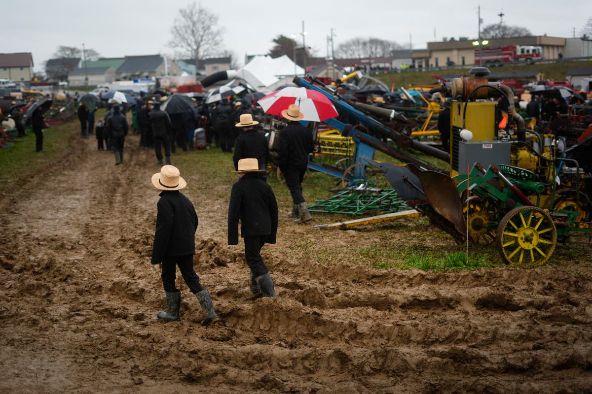 In yearly Pennsylvania tradition, Amish communities hold spring auctions to support fire departments