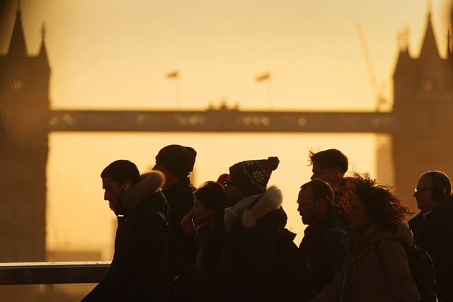 The UK economy returned to growth at the start of the year, according to official figures (Victoria Jones/PA)