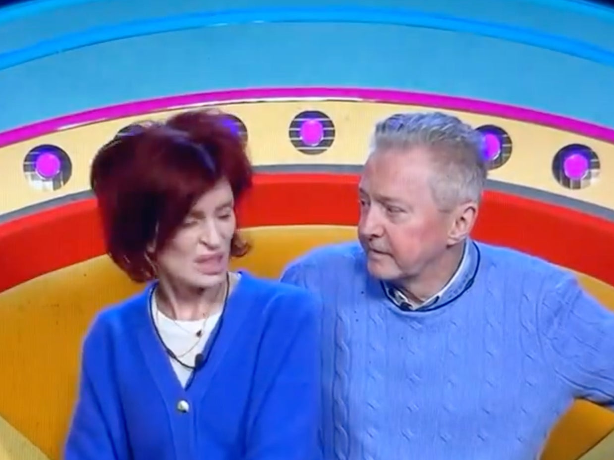 Sharon Osbourne was unimpressed with Louis Walsh’s comments about Fern Britton’s age