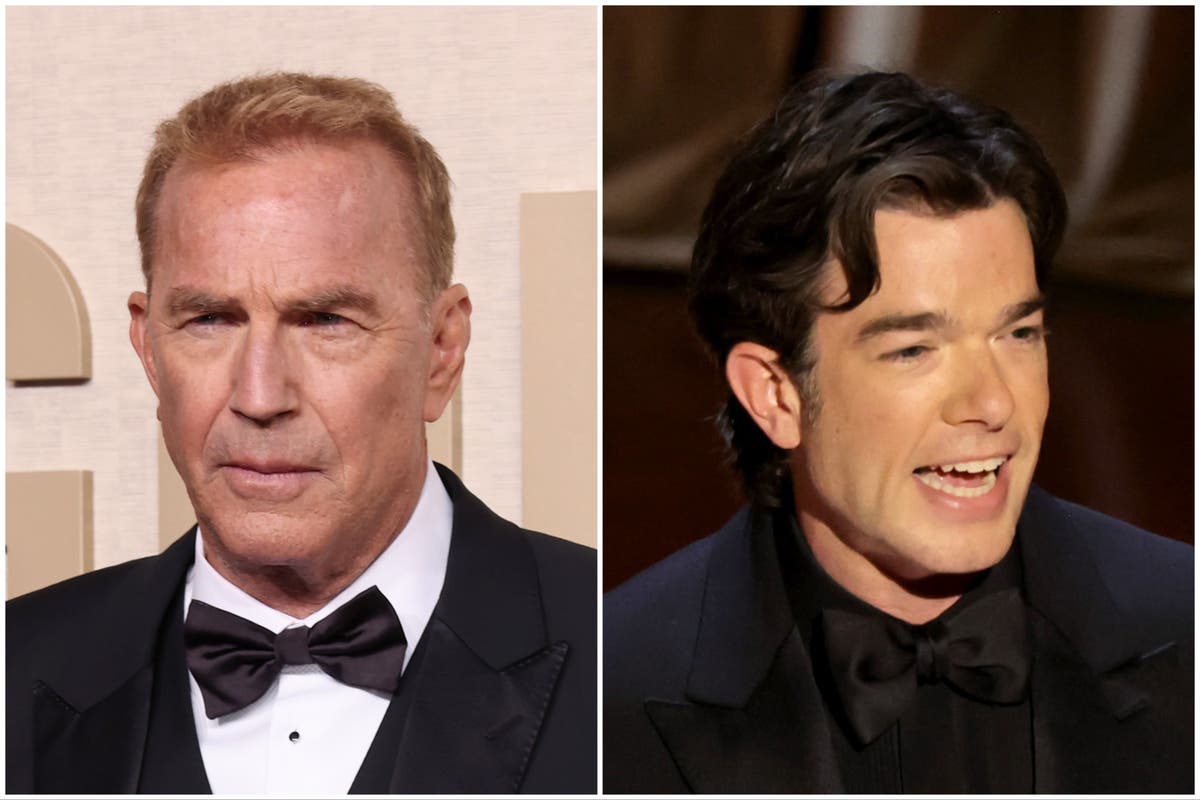 Kevin Costner responds to John Mulaney&rsquo;s hilarious Field of Dreams summary at Oscars