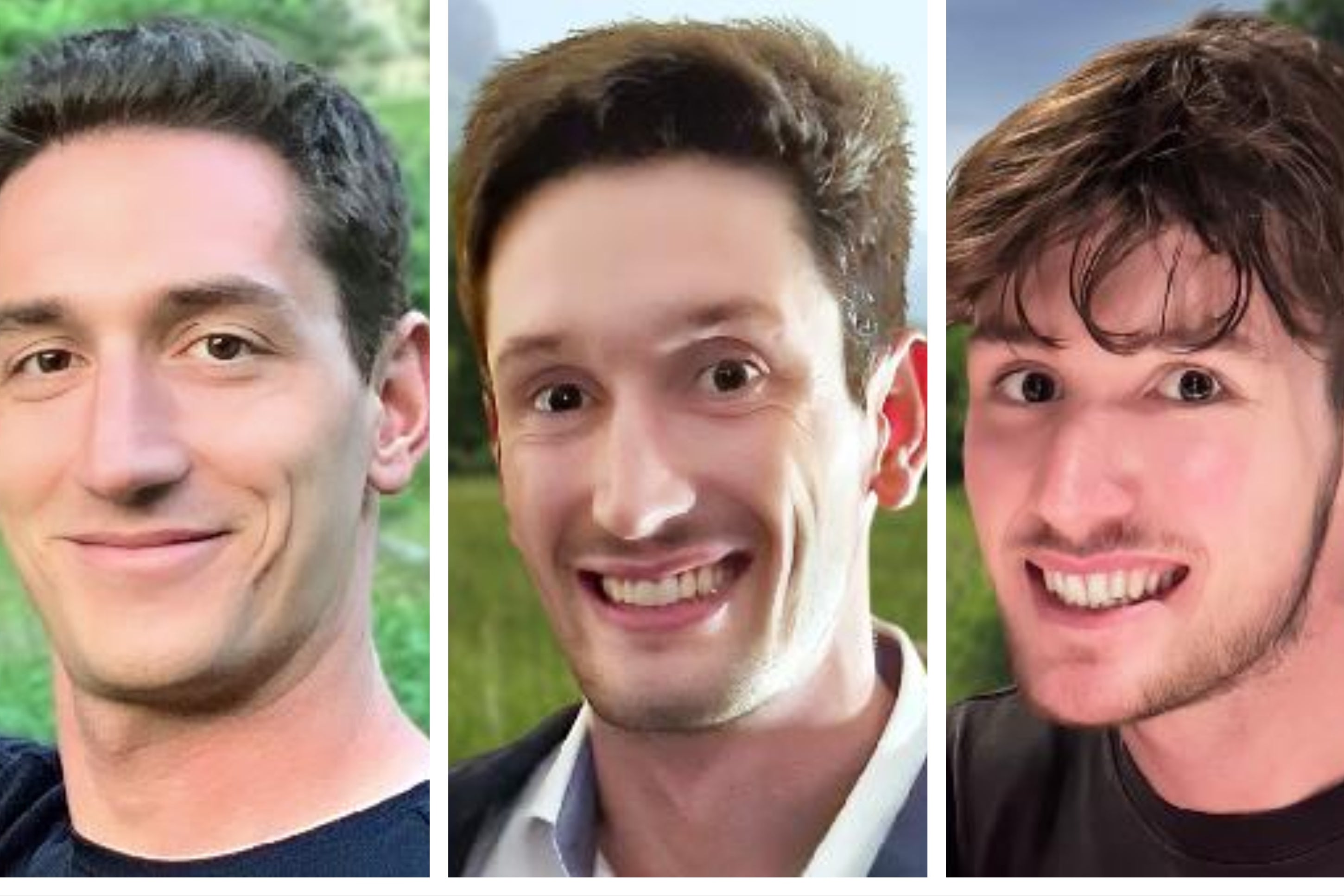 Brothers Jean-Vincent, David and Laurent Moix all perished in the Alps