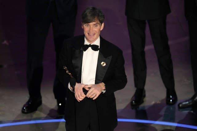 The news comes after Murphy wore a black custom Atelier Versace tailored suit to the 96th Oscars (AP Photo/Chris Pizzello)