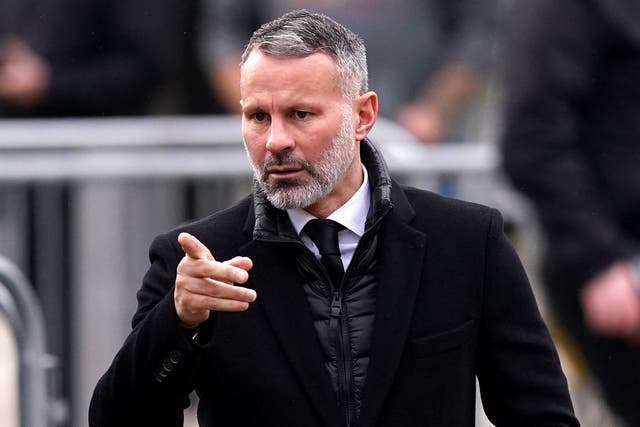 Ryan Giggs is working as Salford’s director of football (Martin Rickett/PA)
