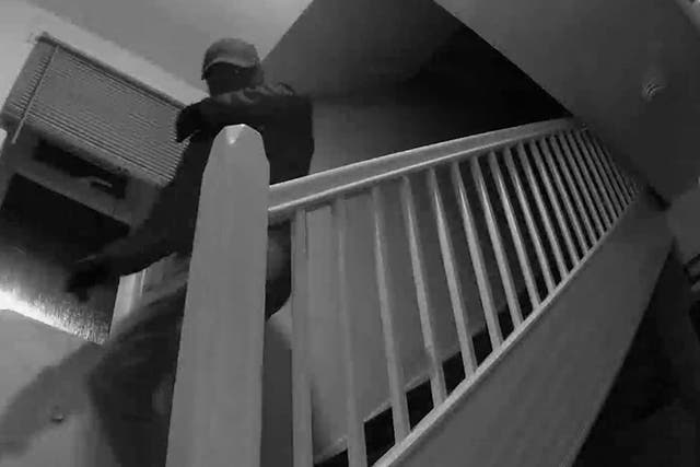 <p>Family on holiday watch burglars ransack home on nanny cam</p>