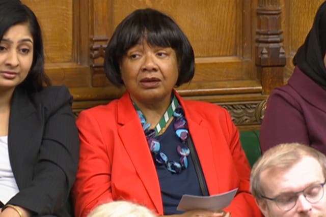 <p>Diane Abbott: ‘As many people will know, this is not the first time I have been subjected to both types of abuse’ </p>