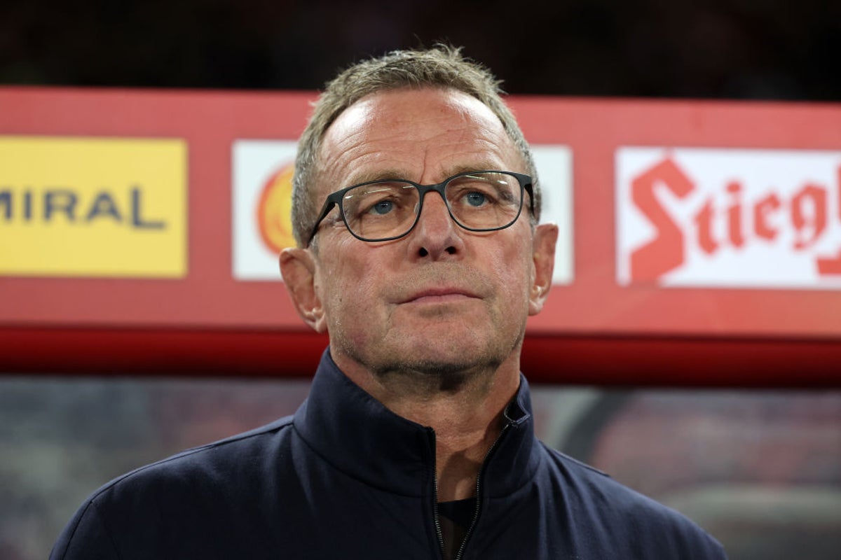 Ralf Rangnick drops three players from Austria squad after homophobic chanting