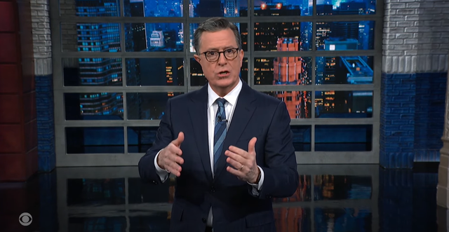 <p>Colbert reacts to the released transcripts from Joe Biden’s interview with DOJ investigators </p>