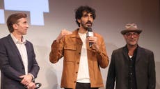 Dev Patel moved to tears by crowd’s reaction to directorial debut