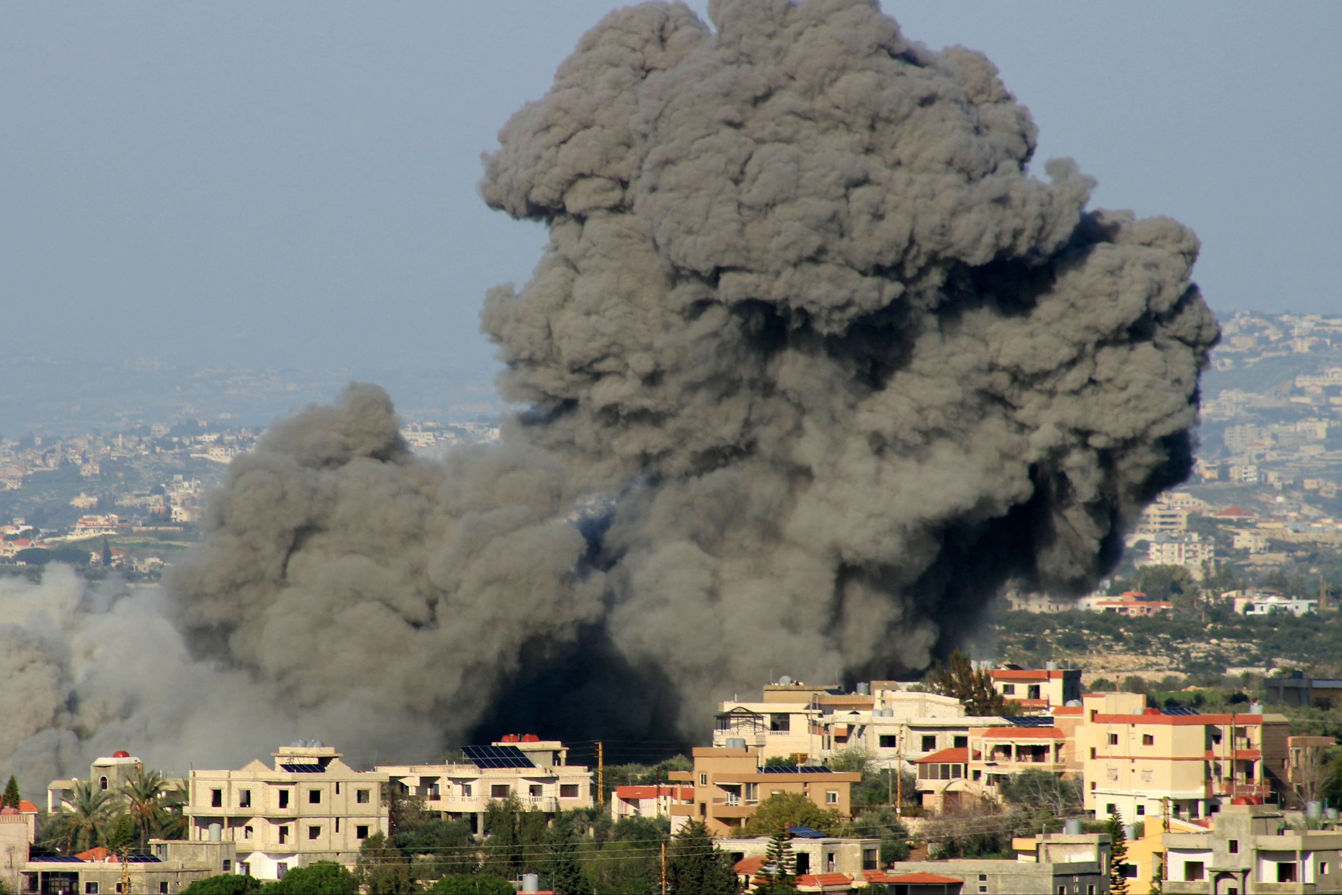 An Israeli airstrike on a village in southern Lebanon last week