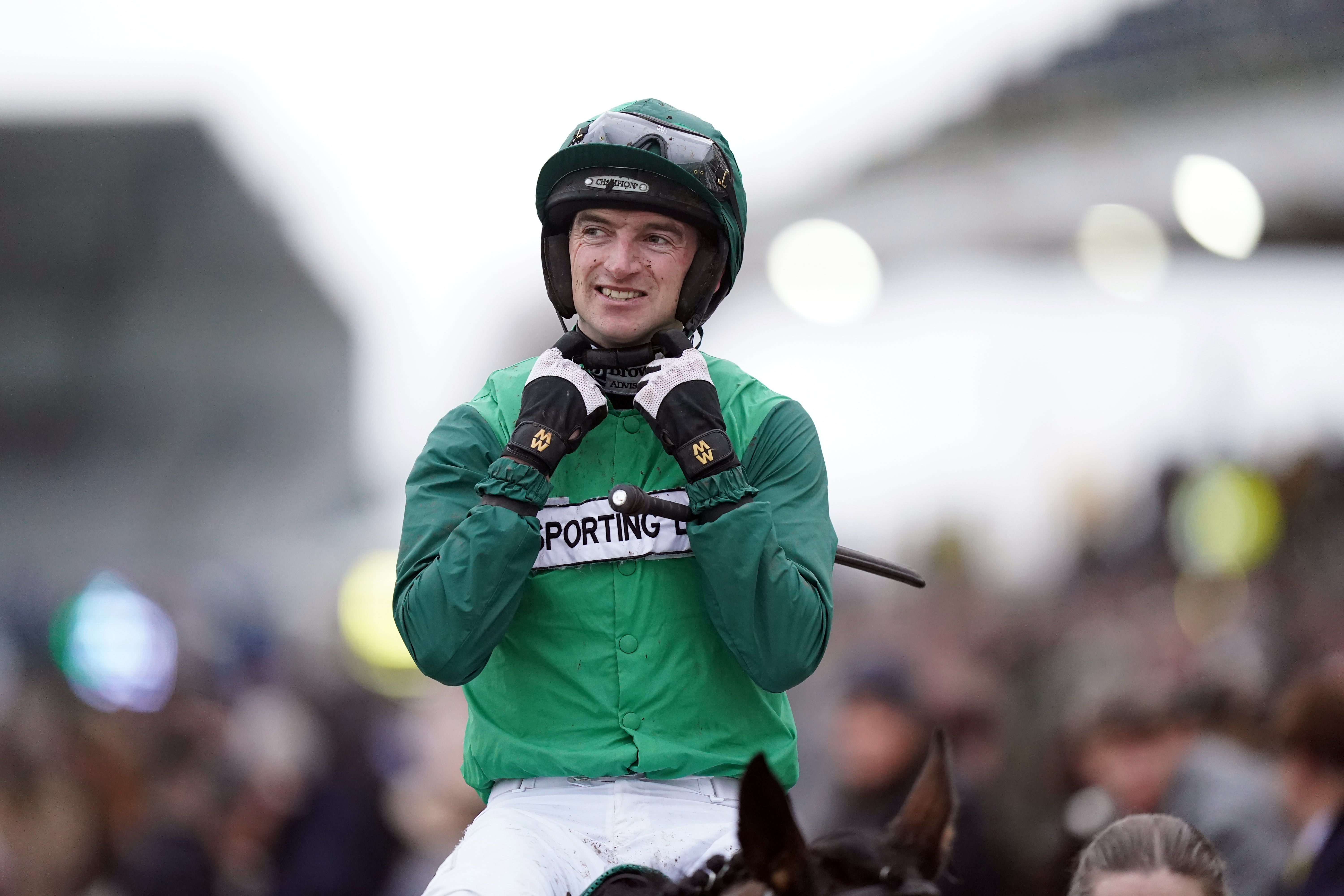 Patrick Mullins won the Champion Bumper and brought up his father’s 100th winner at the Cheltenham Festival