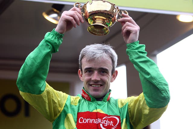 <p>Ruby Walsh won the Cheltenham Gold Cup twice in 2007 and 2009 with horse Kauto Star</p>