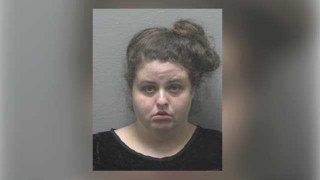 <p>Mackenzie Katlyn Reed was charged last week after the infant she was co-sleeping with in October died</p>
