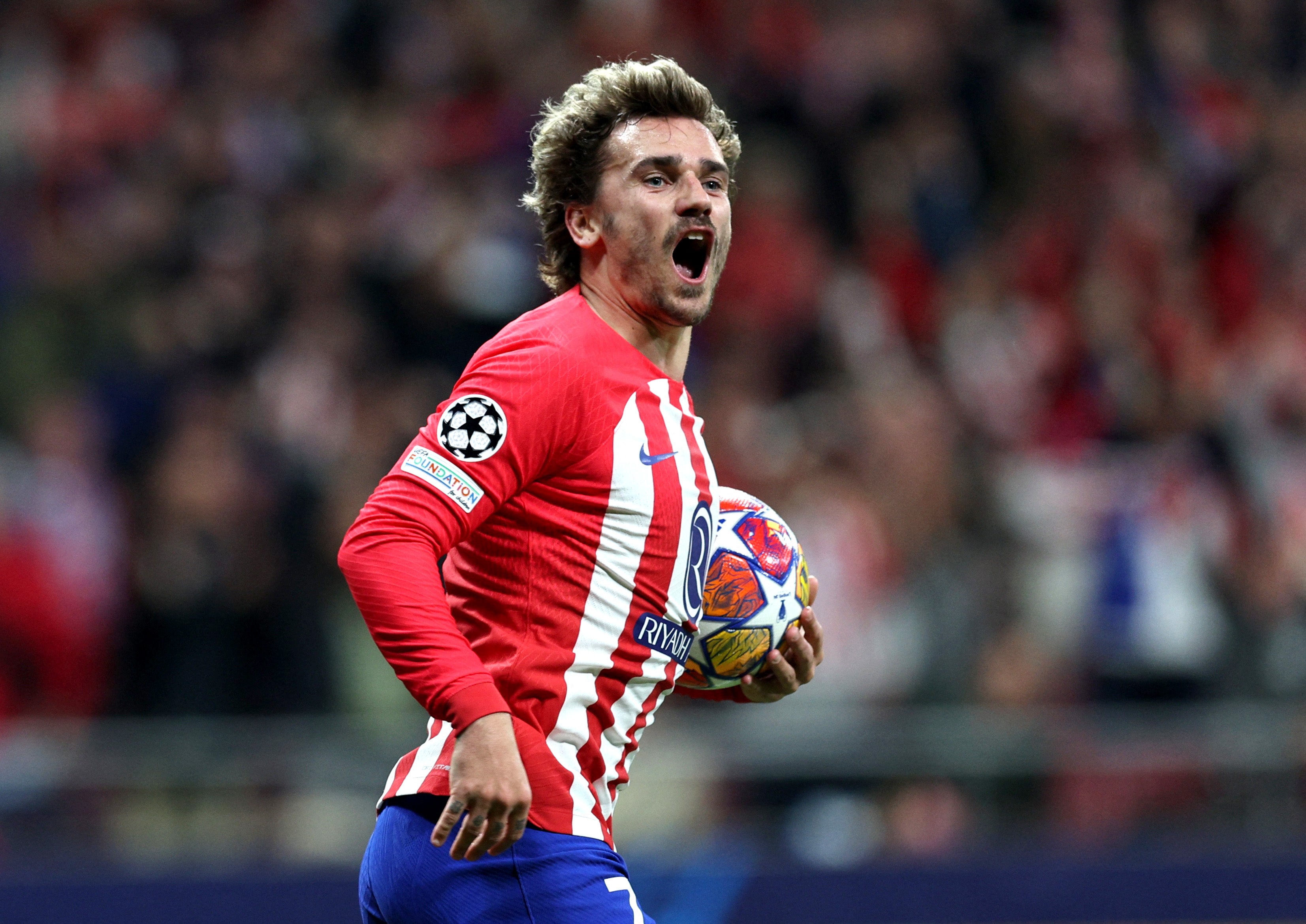 Griezmann pulled one back immediately after Dimarco’s opener