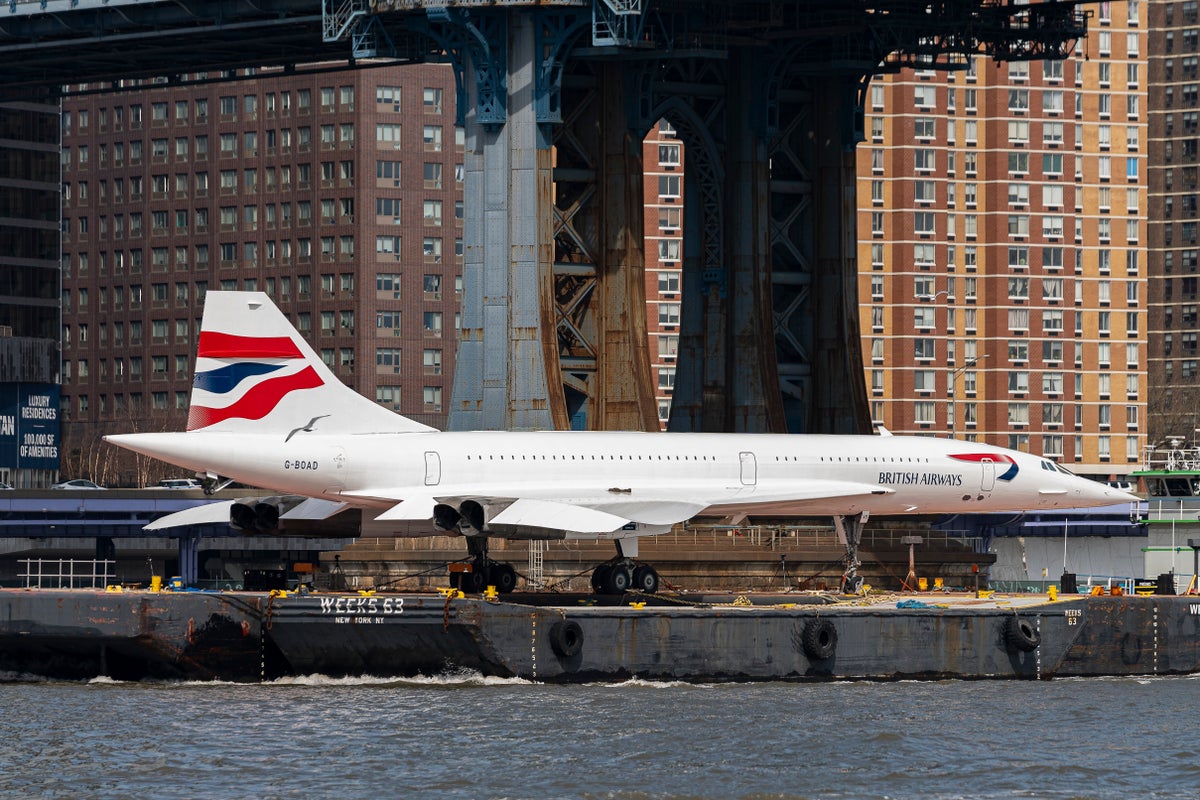 Concorde supersonic jet will return to New York's Intrepid Museum after seven-month facelift