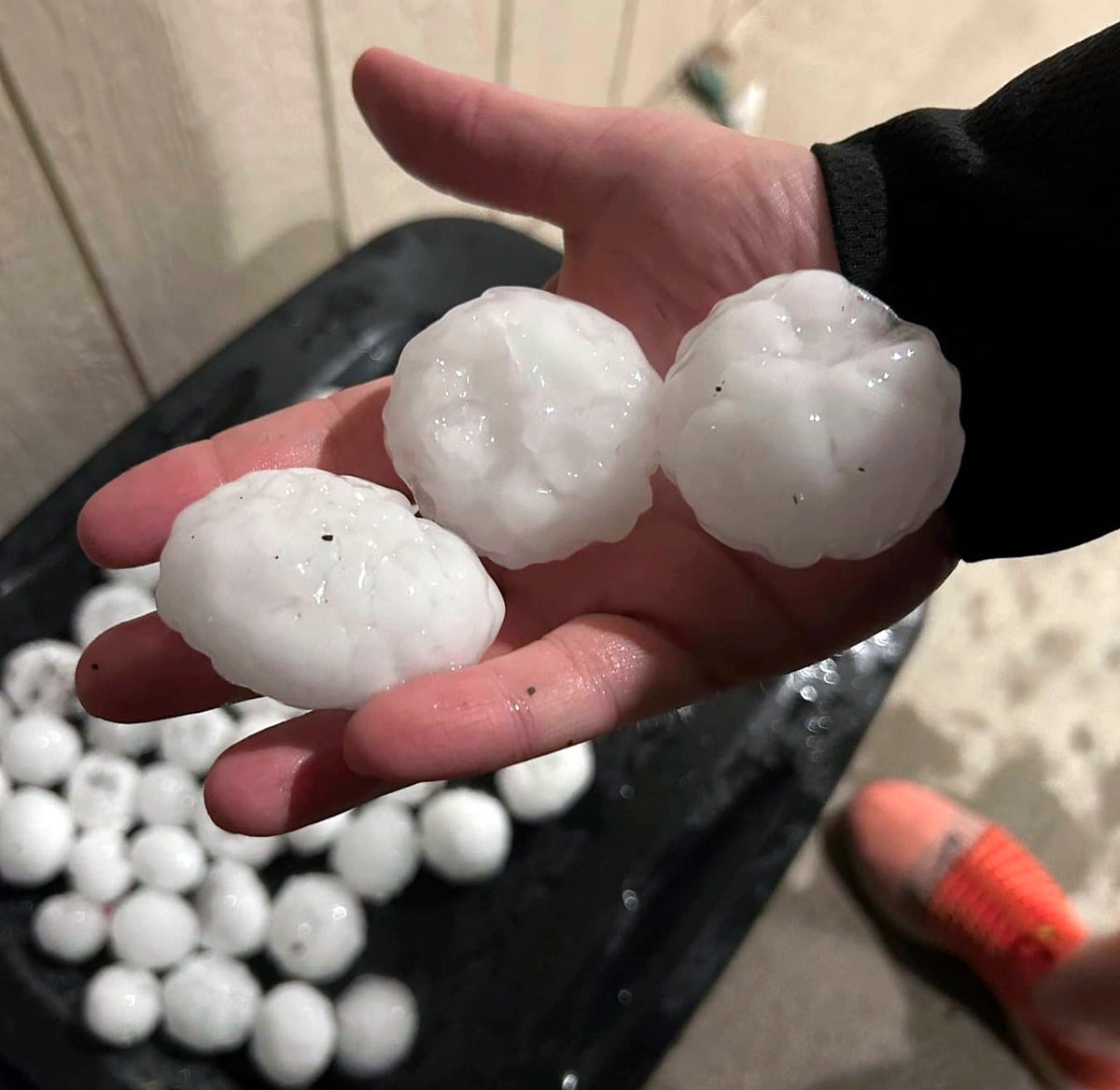 Storm carrying massive ‘gorilla hail’ threatens parts of Kansas and Missouri