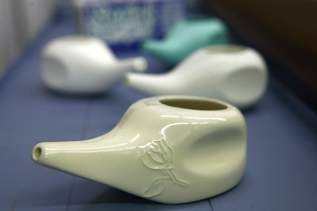 <p>The Centers for Disease Control and Prevention on Wednesday, March 13, 2024, published a report that for the first time connects Acanthamoeba infections to use of Neti pots and other nasal rinsing devices</p>