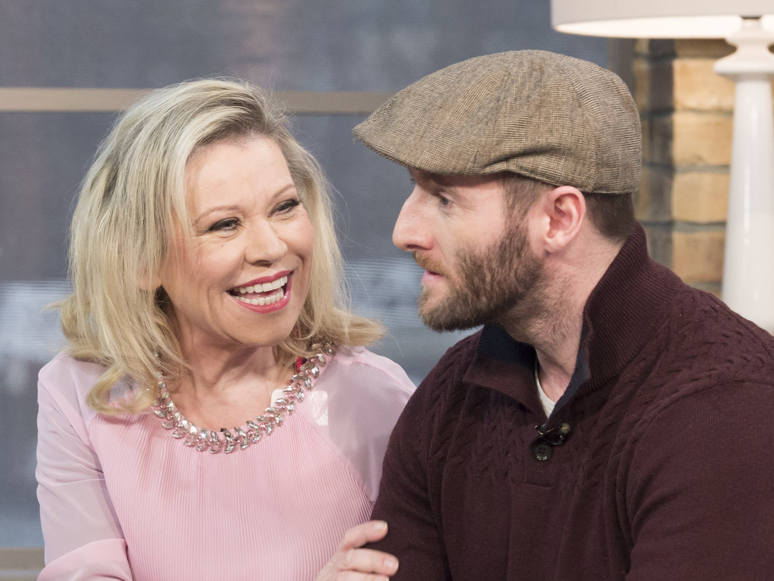 Tina Malone and Paul Chase on ‘This Morning’ in 2017