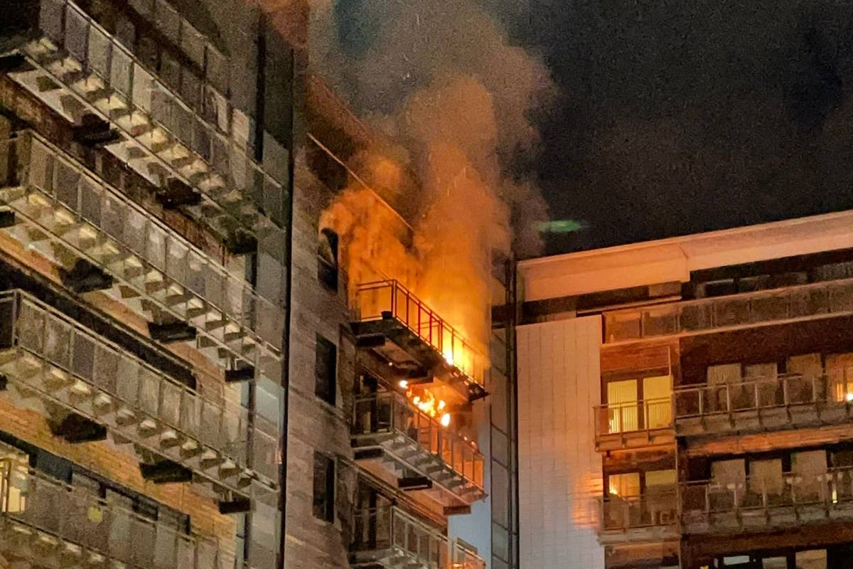 MSP among residents evacuated from early morning flats fire | The ...