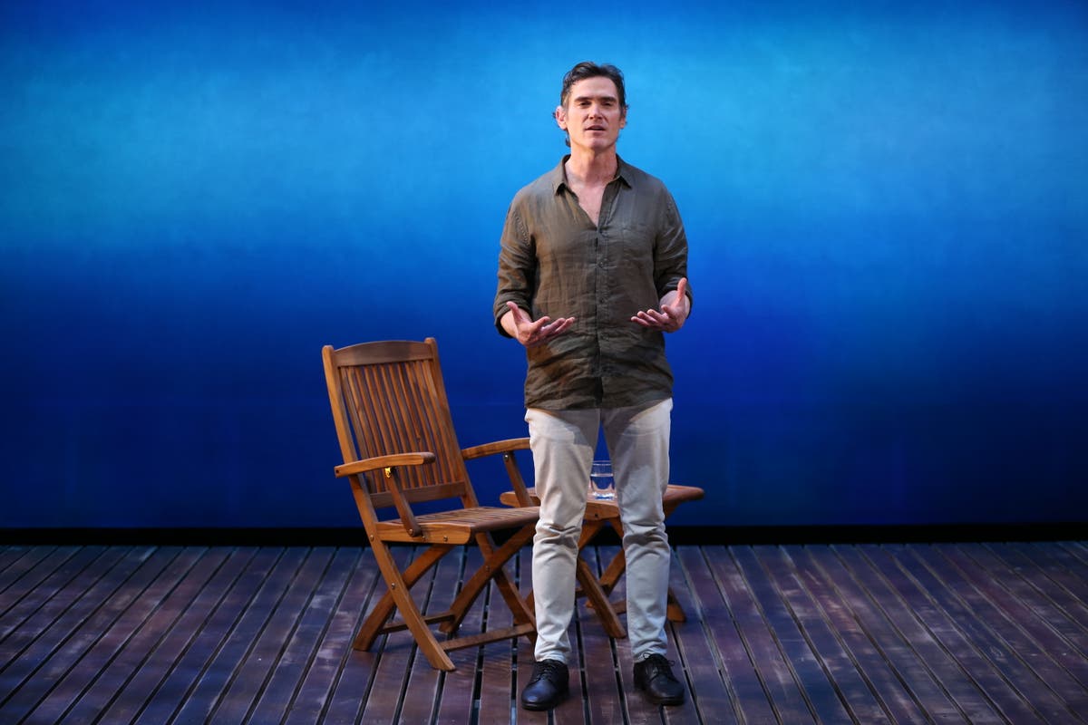 Harry Clarke review: A strangely accented Billy Crudup stars in shlocky one-man show