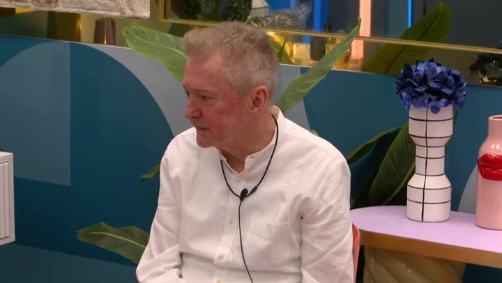 <p>Louis Walsh declares love for Take That but makes dig at Mark Owen in Celebrity Big Brother.</p>