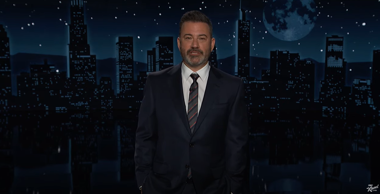 Jimmy Kimmel poked fun at Aaron Rodgers after it emerged he is on the shortlist to become Robert F Kennedy Jr’s running mate